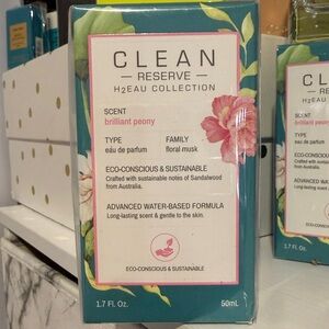 NEW Clean Reserve H2eau- Brilliant Peony 1.7oz
